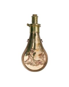 Hawksley Shooter Scene Copper Powder Flask