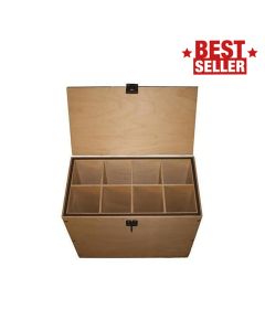 Wooden Black Powder Storage Box 