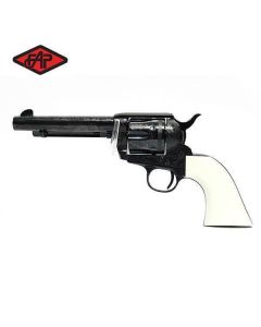 Pietta 1873 Engraved Blue Finish 380 Blank Firer