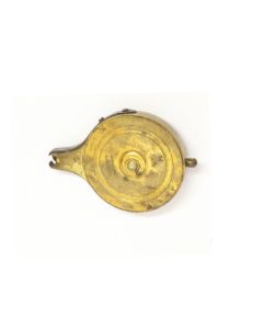 Brass Circular Percussion Cap Dispenser, Stamped James Dixon & Sons Sheffield