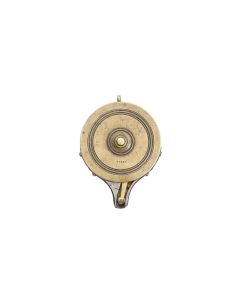 Sykes Circular Double Spring Brass Drum Cap Dispenser