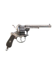 7mm Pinfire Twelve Shot Lefaucheux Patent Revolver