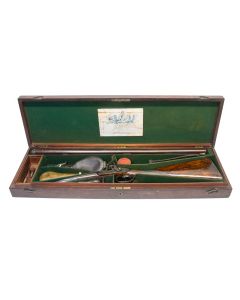 14 Bore Percussion Side by Side Shotgun by J. Purdey