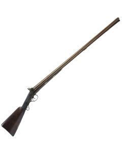 Antique Doubled Barrelled Percussion Shotgun, 10 Gauge.