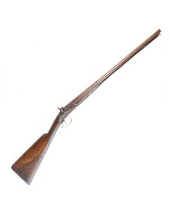 Double Barrelled Percussion Shotgun 14g by C.Moore of London