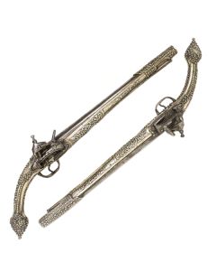 Pair of Balkan Miquelet Lock Pistols
