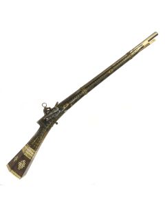 Ottoman 18 Bore Miquelet Lock Rifle. Early 19th Century