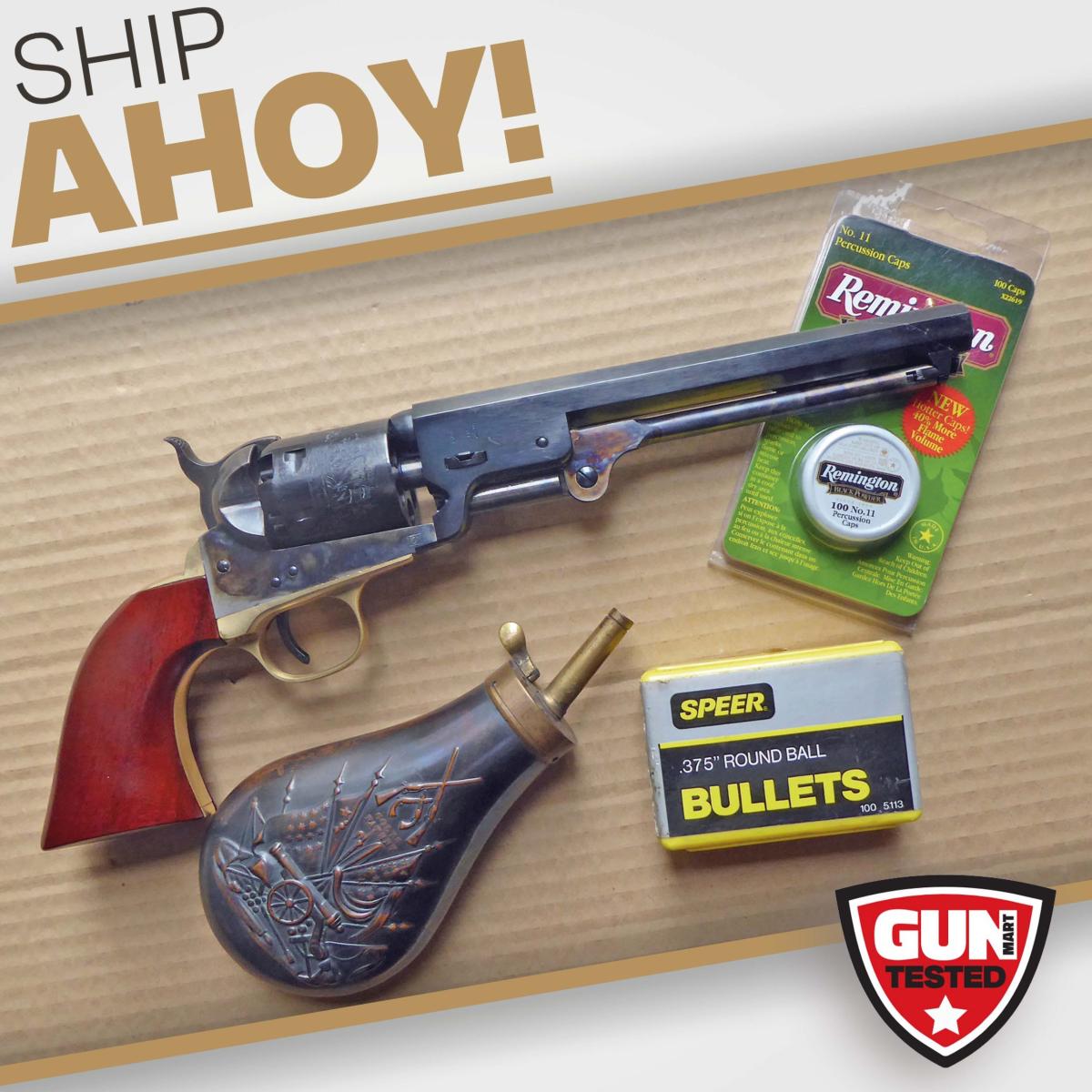 "Ship Ahoy!" - Uberti 1851 Colt Navy Revovler Review
