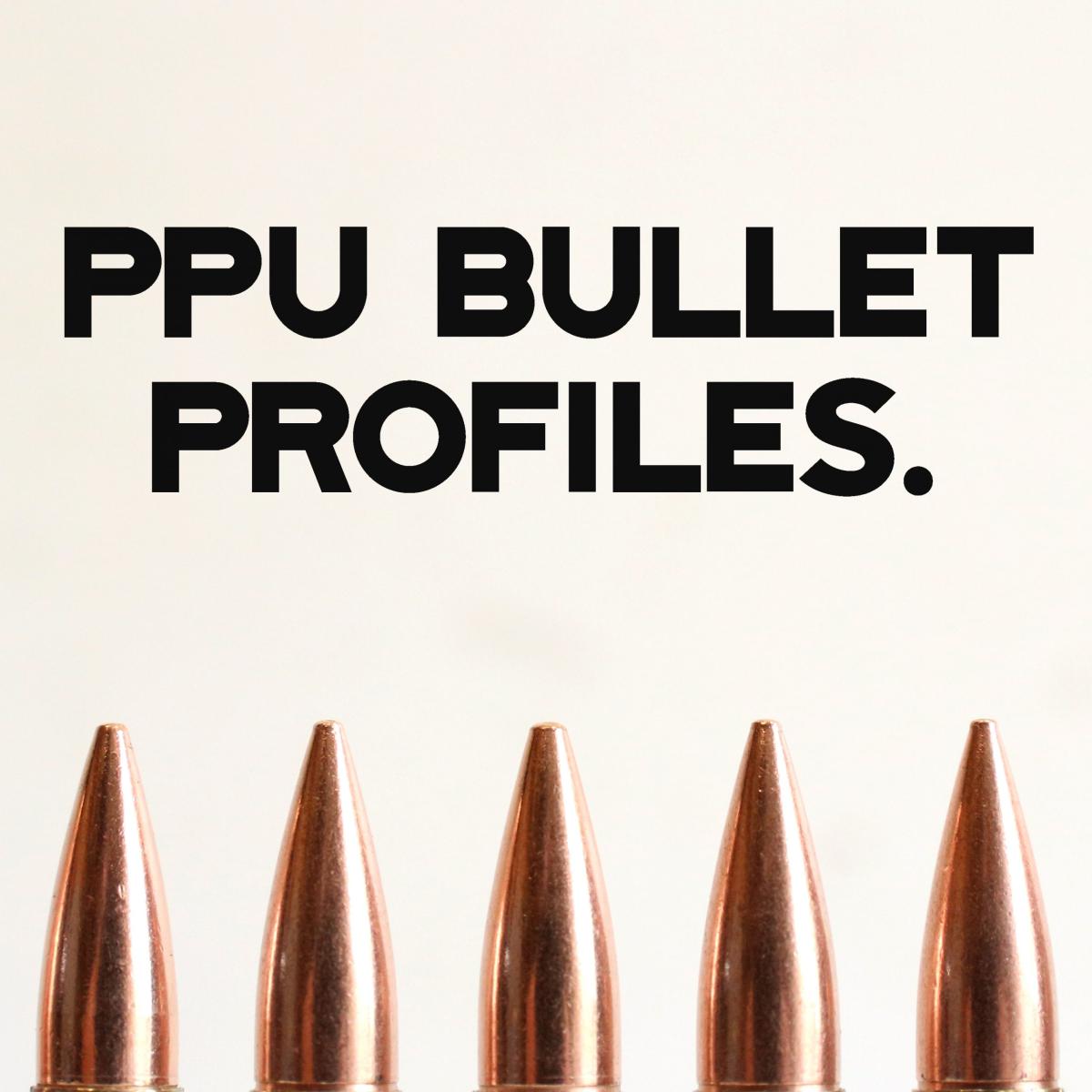 PPU Bullet Profile Acronyms - What They Mean